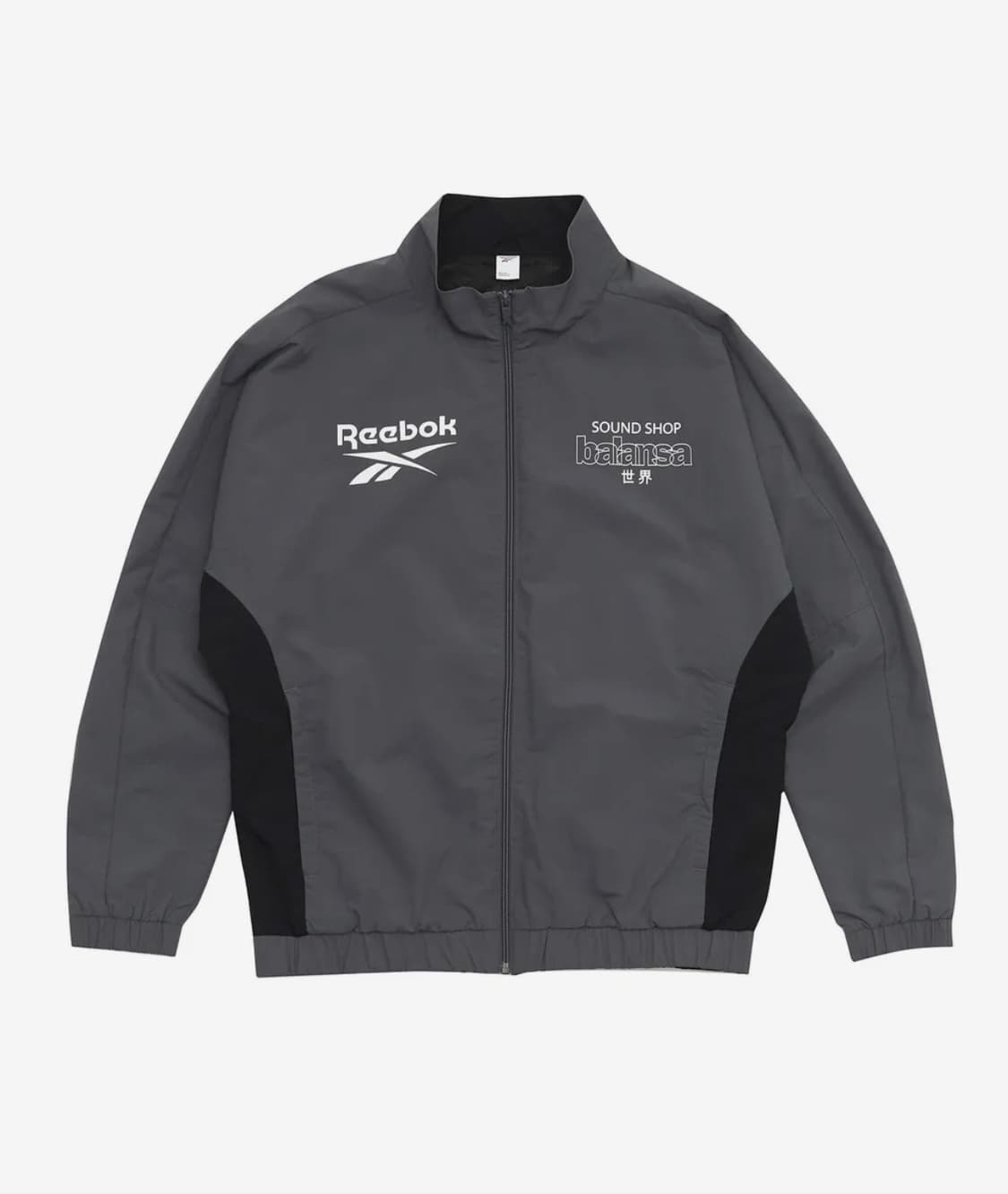 리복X발란사 트랙자켓 그레이 바람막이 상품이미지9