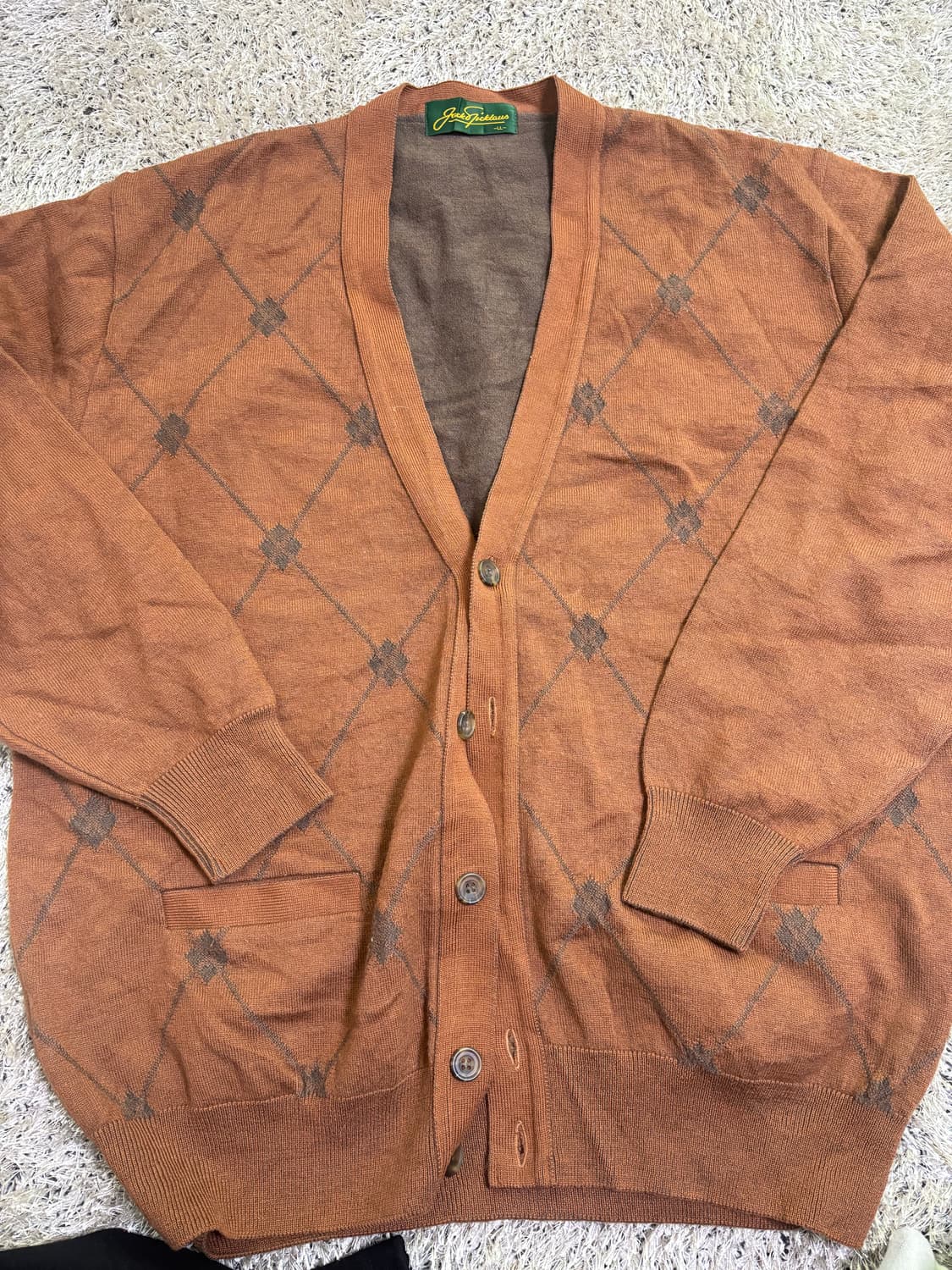 일본판 JACK NICKLAUS 가디건 사이즈 105 상품이미지1