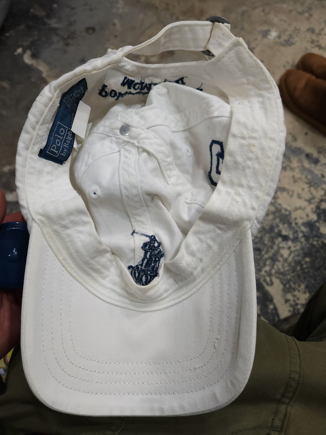 폴로 랄프로렌 화이트 빅포니 볼캡

 상품이미지7