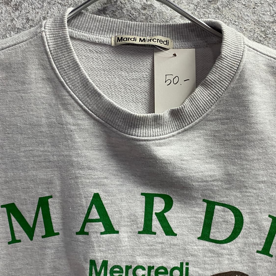 마르디 메크르디 아치로고 도그 스웻 B3424 상품이미지3