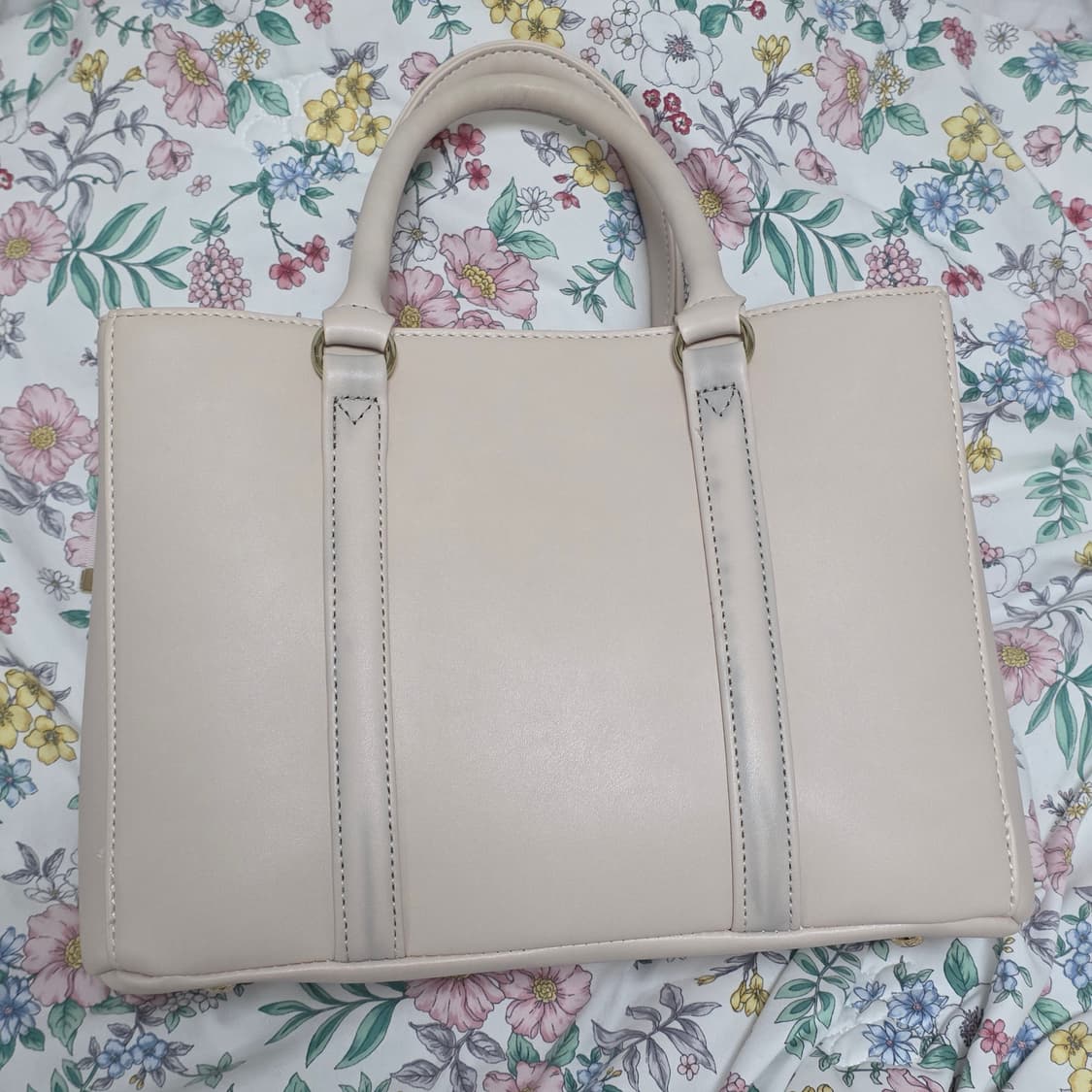 misch masch)일본 양산형 리즈리사깔 베이지핑크 로맨틱 리본 가방 상품이미지5