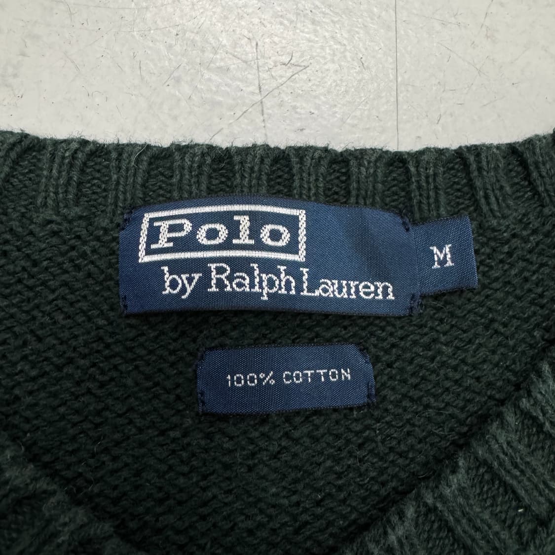 풀로 포니 니트 그린 상품이미지4