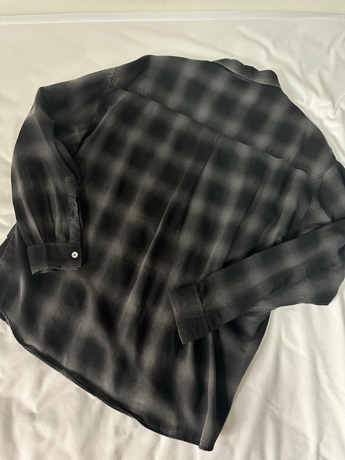 (2) 999 휴머니티 이지 옴브레 셔츠(dyed charcoal) 상품이미지3