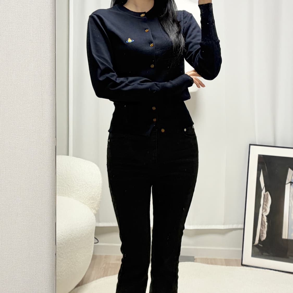 비비안웨스트우드 베아 버진울 가디건 상품이미지9