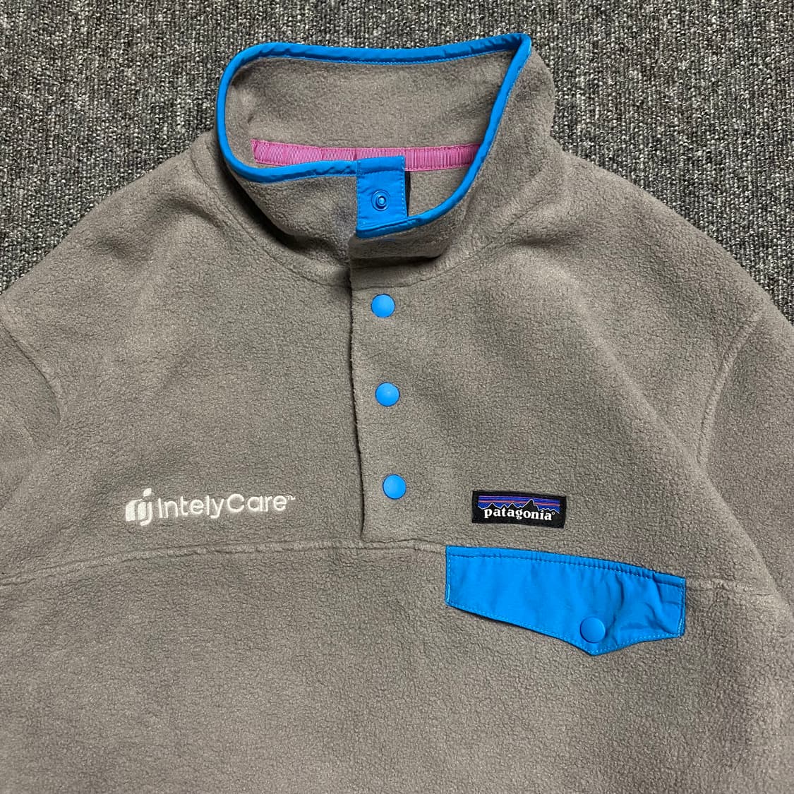 🌊Patagonia Synchilla gray/blue 상품이미지4