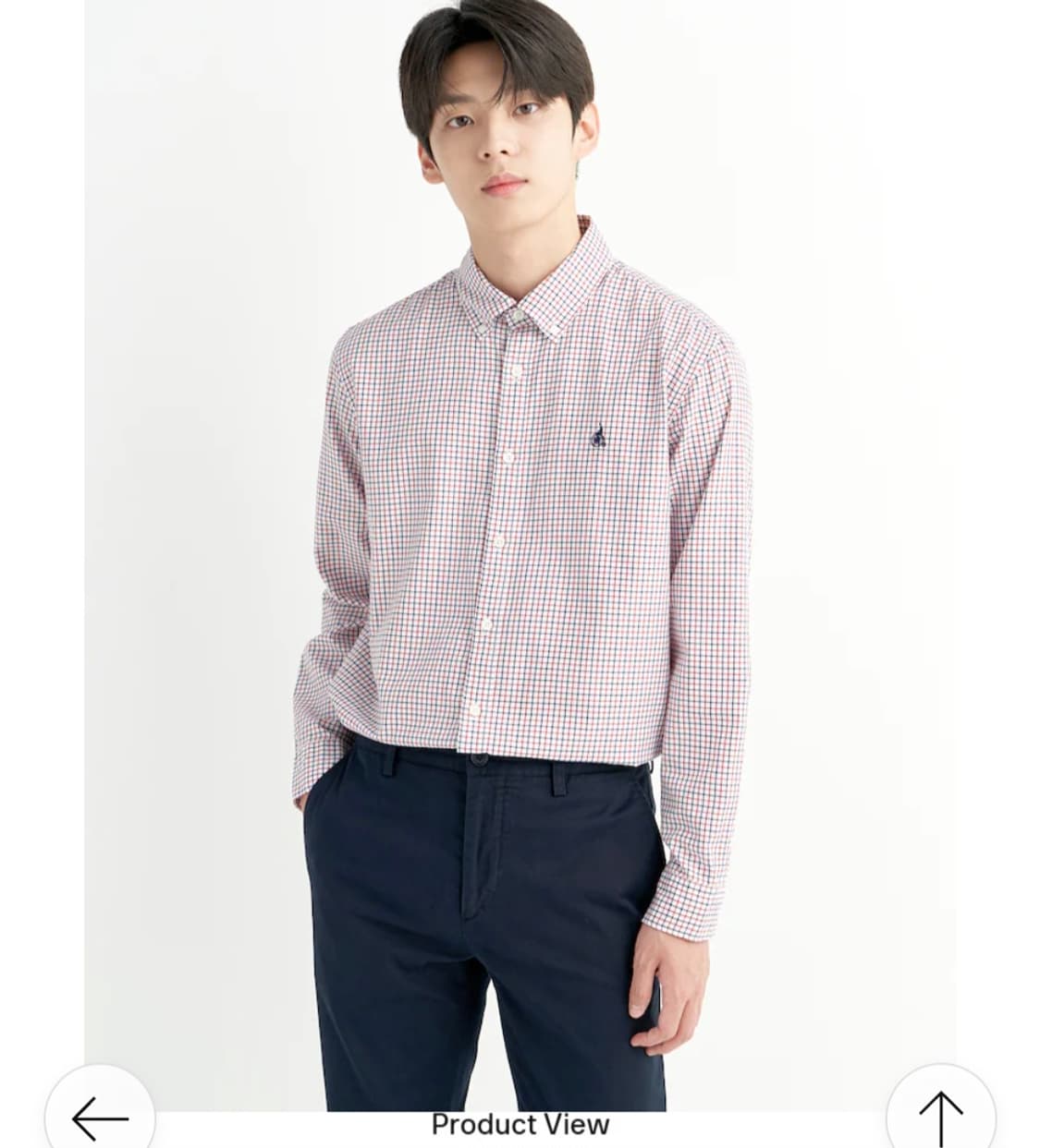 빈폴 리퀴드 코튼 체크셔츠 상품이미지9