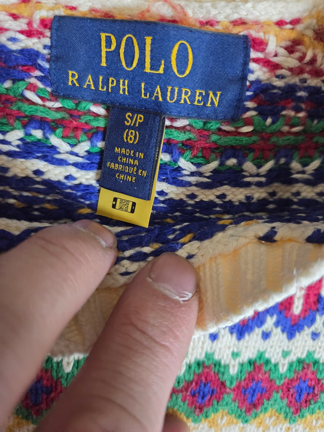 폴로랄프로렌 키즈 주니어 노르딕 패턴 니트 스웨터 8 상품이미지3