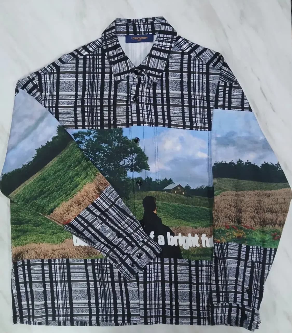 루이비통 남성 여성공용 긴팔 셔츠 L 사이즈  상품이미지4