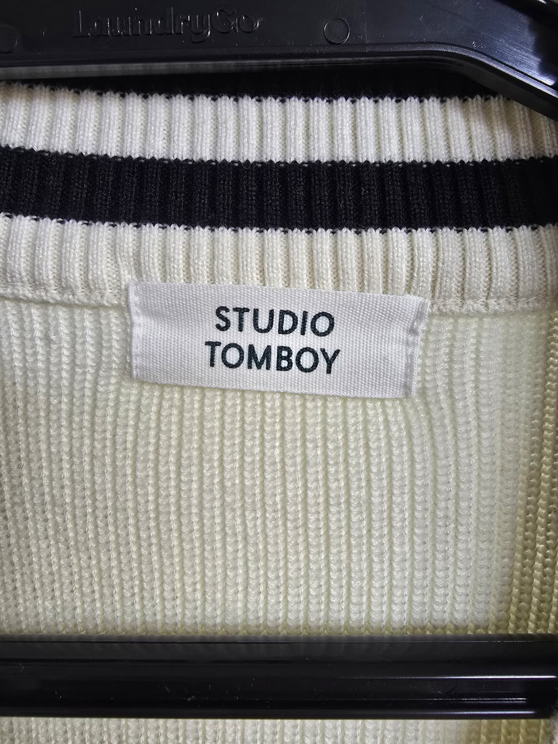 STUDIO TOMBOY 아이보리색 가디건 (1851) 상품이미지3