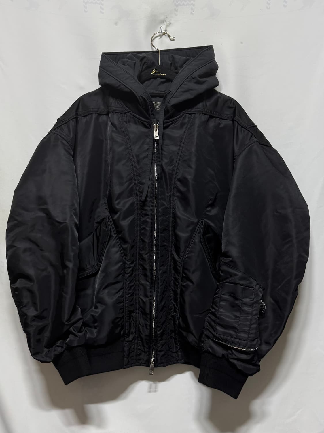 100 시스템 레이어드 MA-1 봄버 자켓 상품이미지1