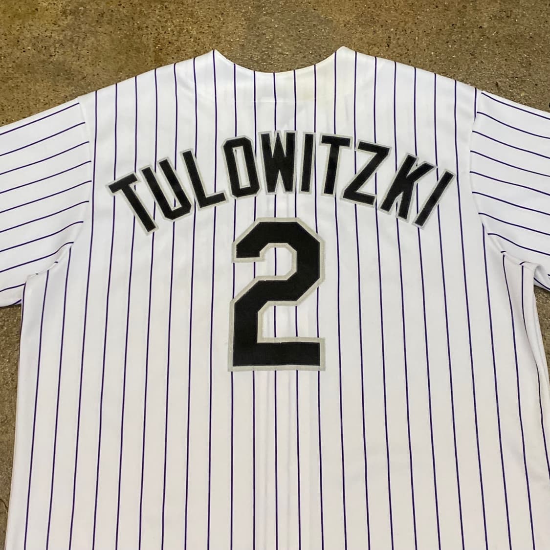 07s USA 마제스틱 MLB 콜로라도 로키스 툴로위츠키 야구유니폼 상품이미지9