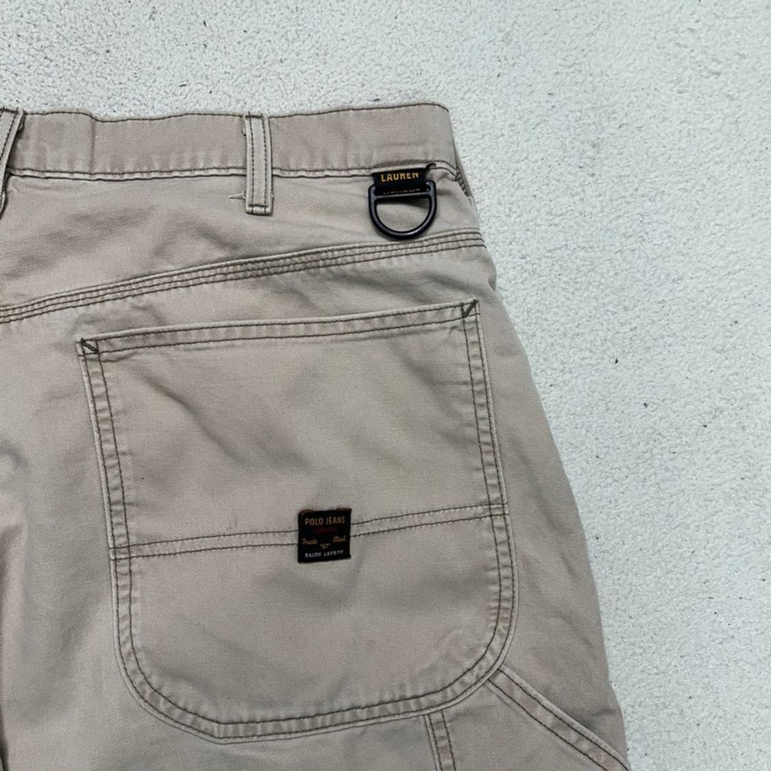 RALPH LAUREN JEANS 컴퍼니 베이지 반바지 33 상품이미지4