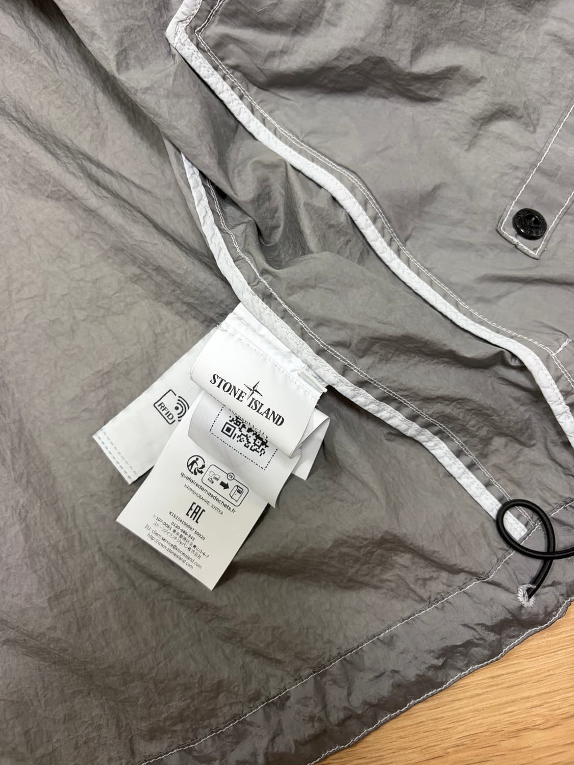 stone island 나일론 메탈 와트로-TC 인 에코닐 자켓 상품이미지4