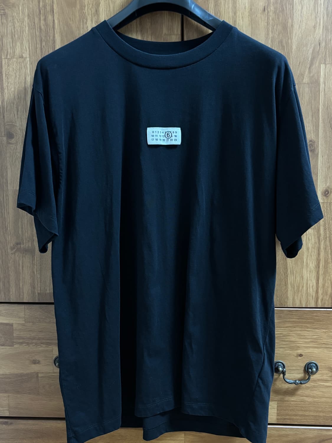 [S] mm6 로고 반팔 티셔츠 상품이미지1