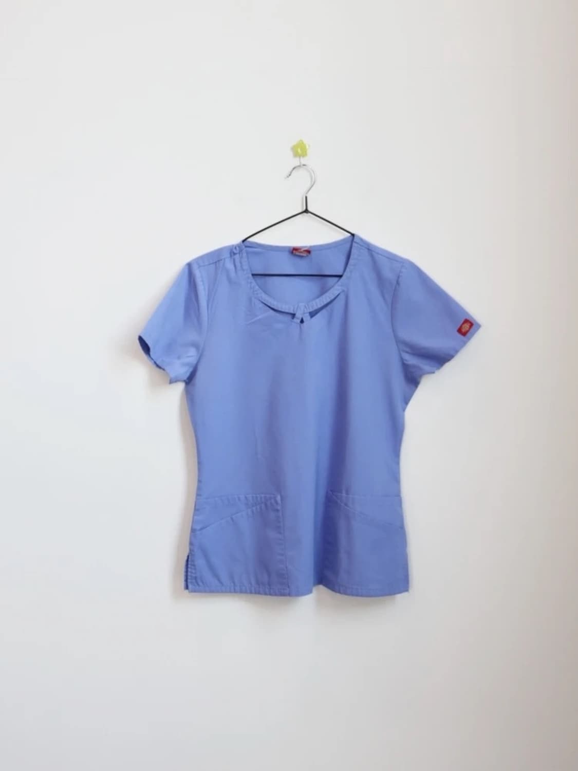 Dickies Blue Scrub Top Medical Shirt 상품이미지6