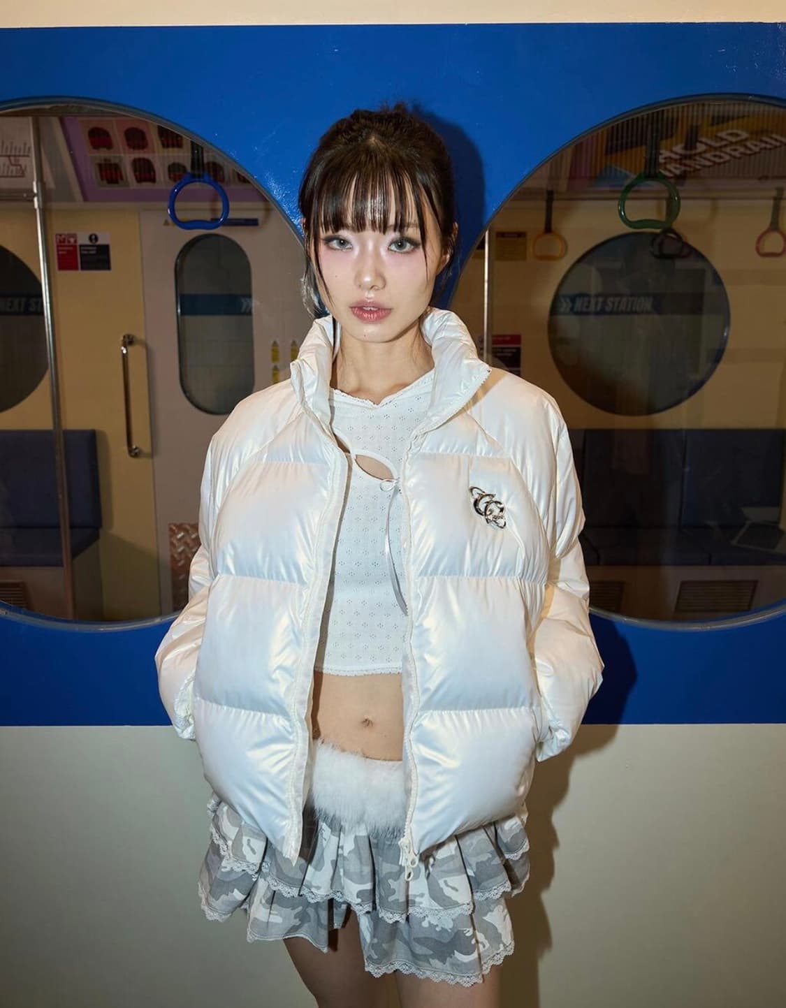 체리퀴리 패딩 상품이미지3