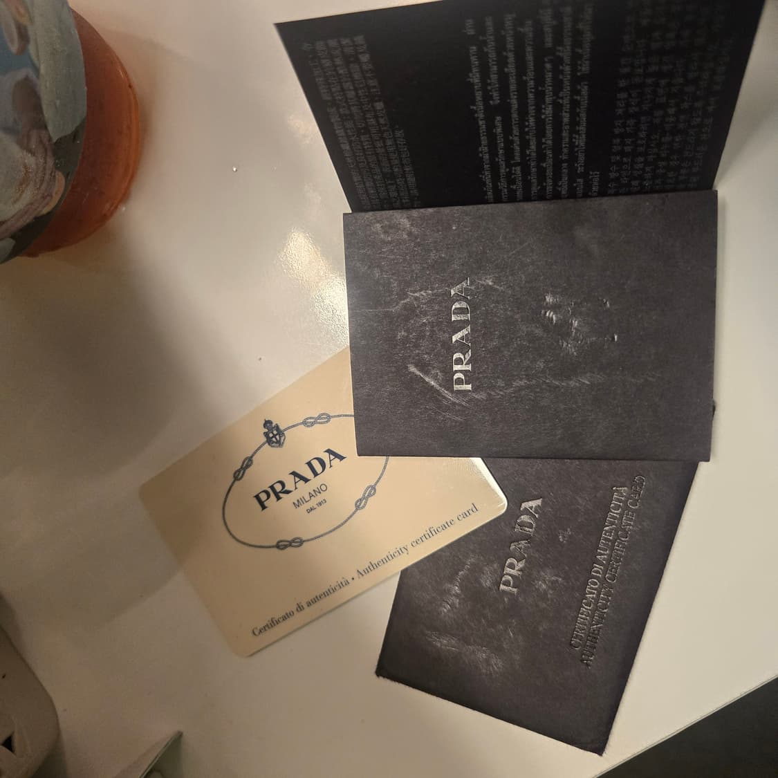 PRADA 베이지 캔버스 토트백 (명품세탁완료) 상품이미지9