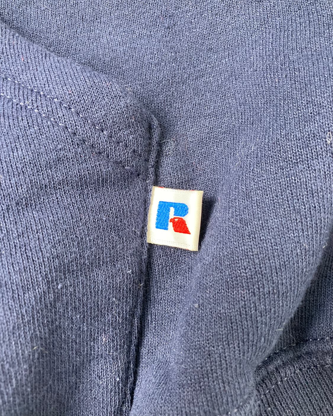 90s Russell Zip Up Hoodie (navy) 상품이미지5