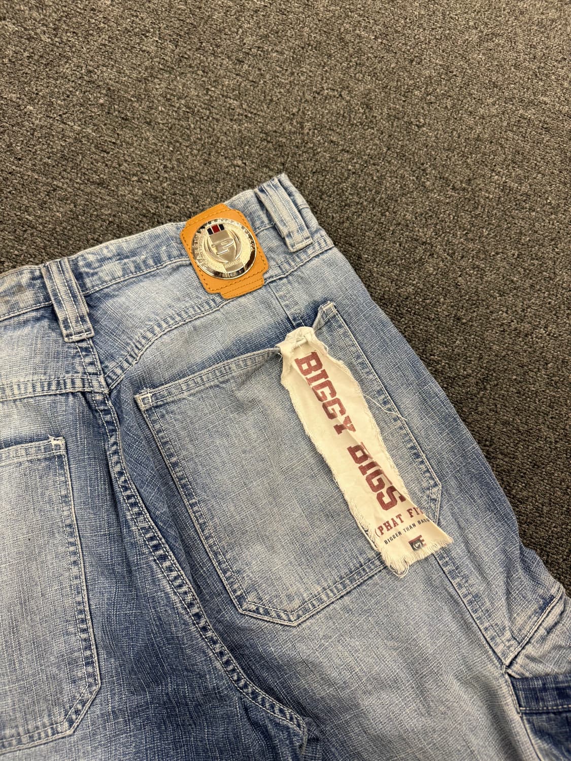 팻 팜 빈티지 카고 데님팬츠 올드스쿨 힙합팬츠 상품이미지5