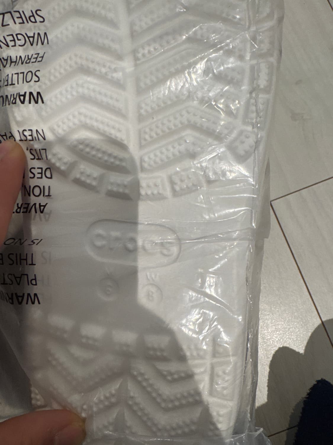 크록스 클로그 화이트 새상품 240 상품이미지2