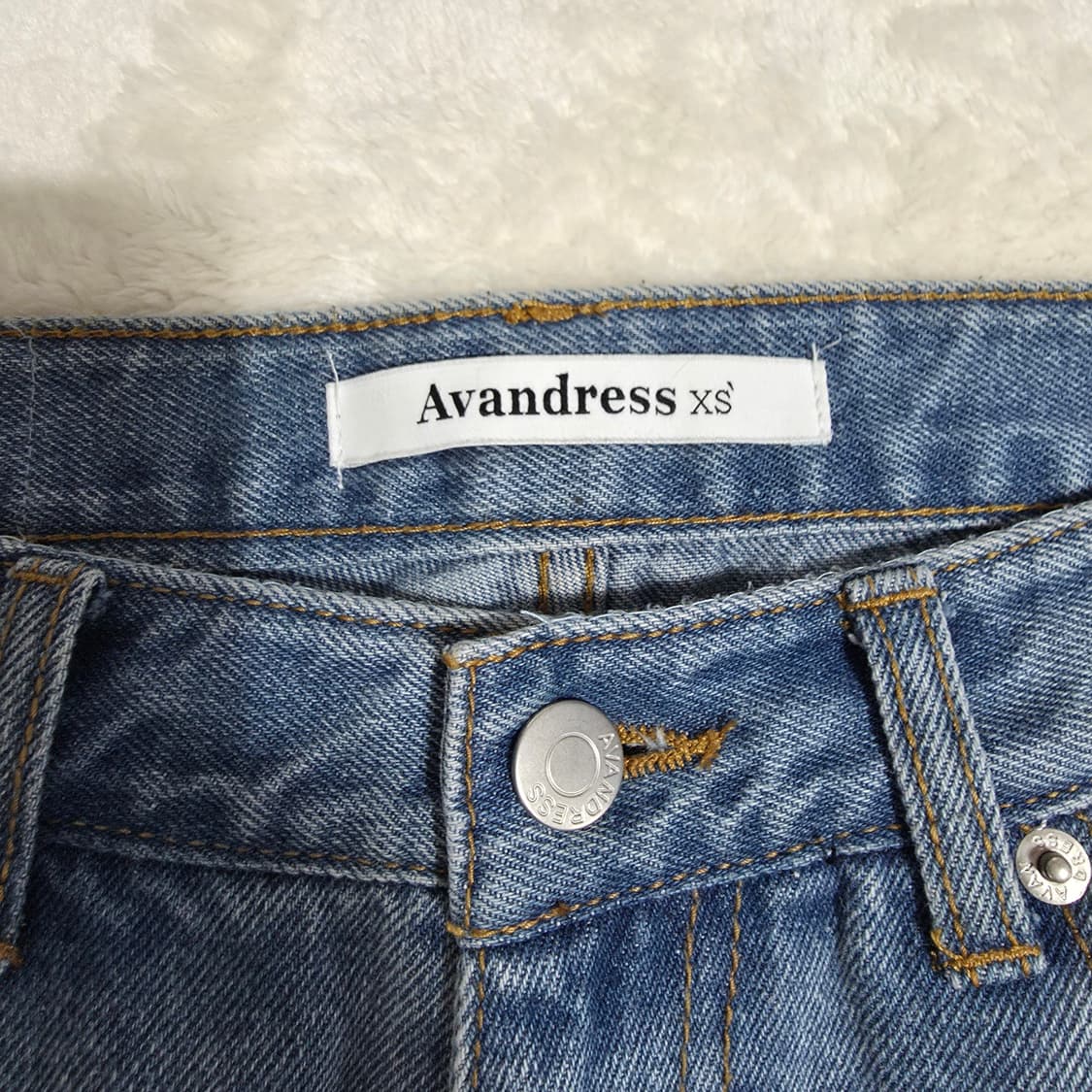 (XS)여성 어반드레스 와이드 벌룬 데님 팬츠  상품이미지4