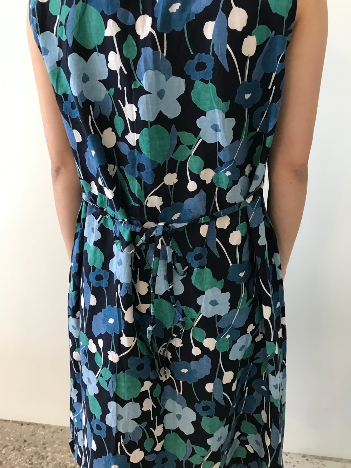 마리메코깔 패턴 원피스 상품이미지3