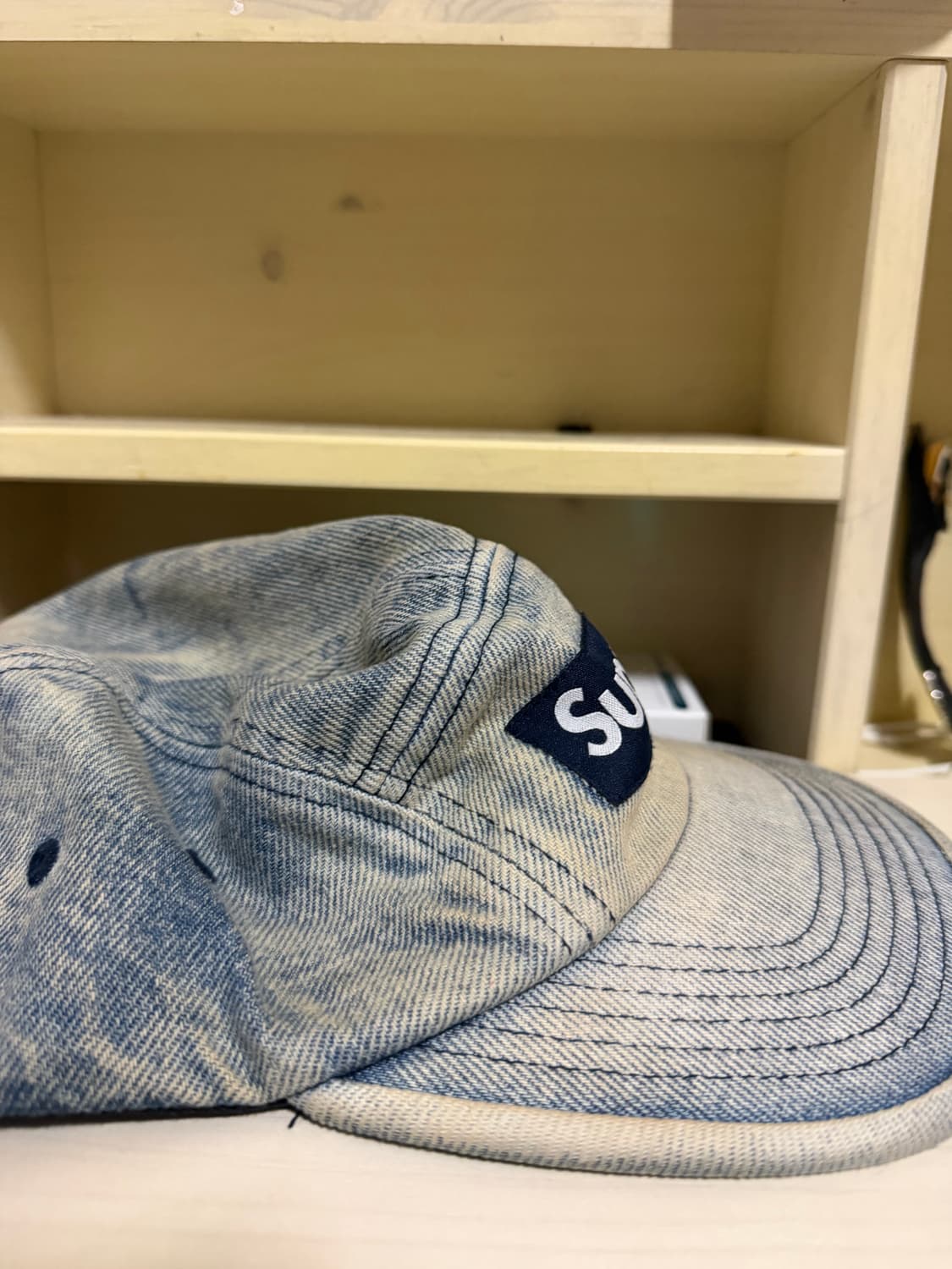 슈프림 데님 캠프캡 상품이미지2