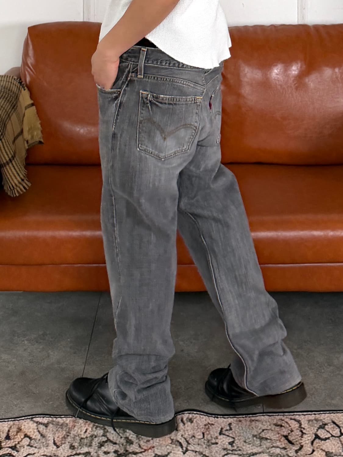 리바이스 527 부츠컷 흑청 상품이미지2