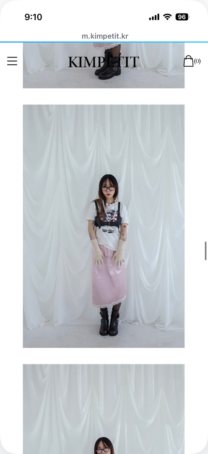 김프티 kimpetit 슬립 스커트 (새상품) 상품이미지3