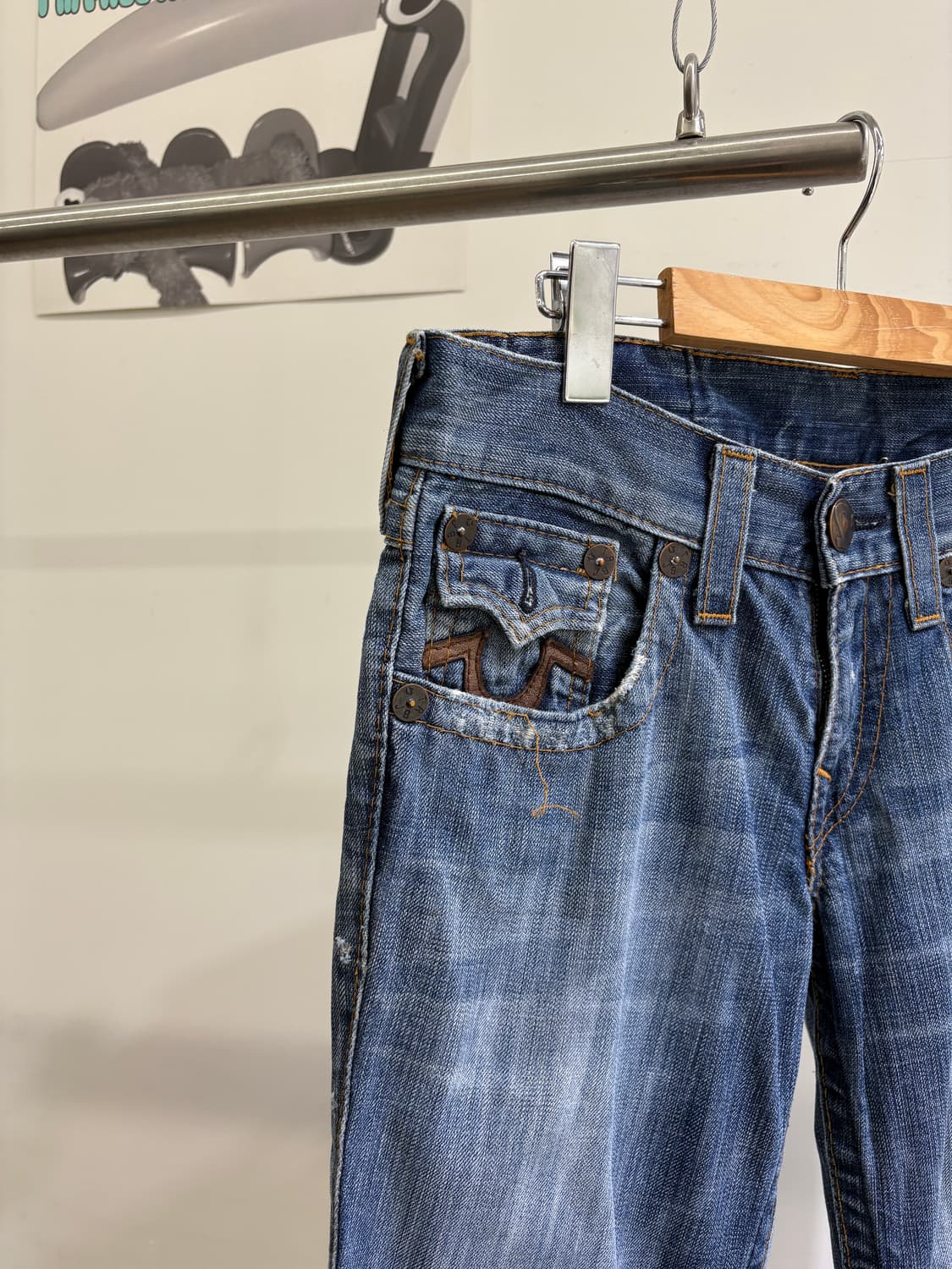 TRUE RELIGION (Made in USA) 부츠컷데님 상품이미지3