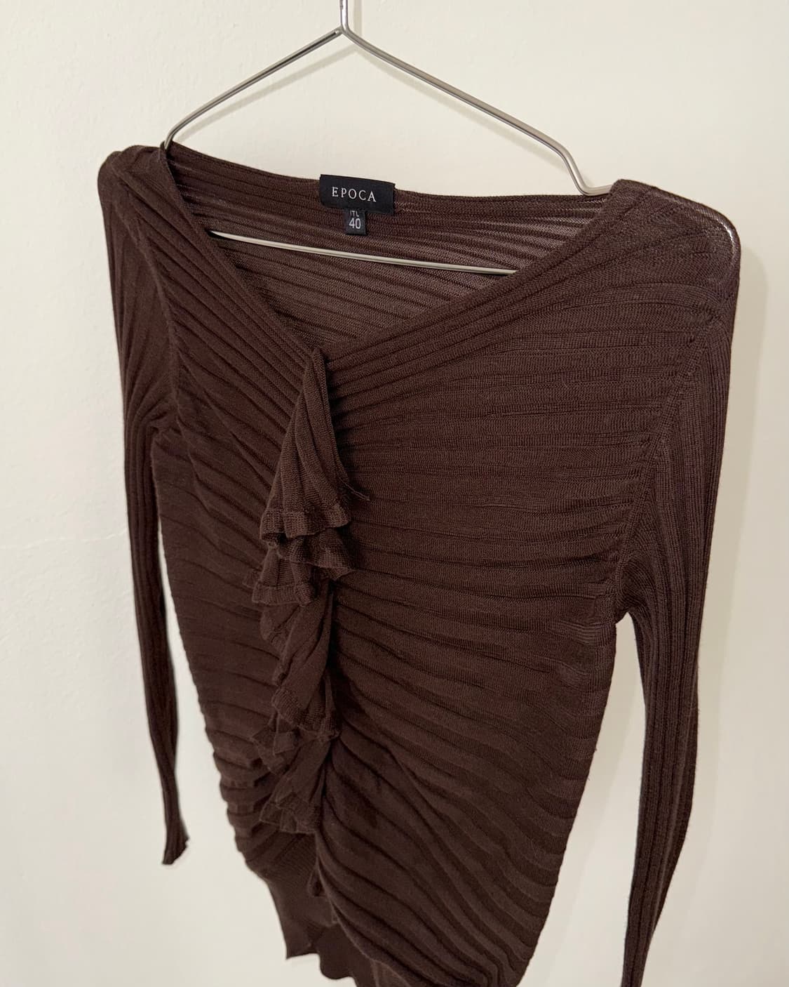 Epoca 프릴 티셔츠 상품이미지4