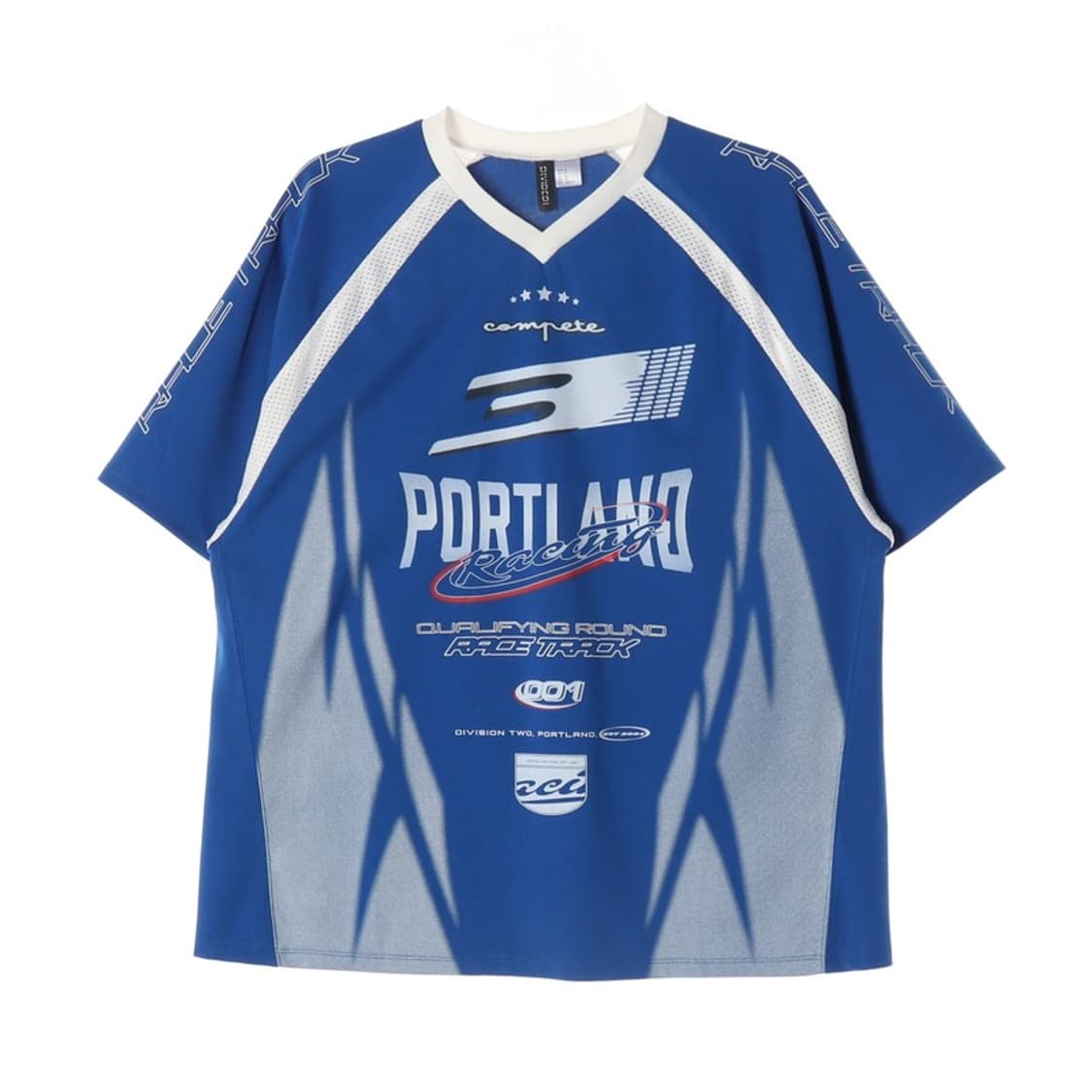 에이치앤엠 디바이디드 포틀랜드 레이싱 반팔티 M 상품이미지1