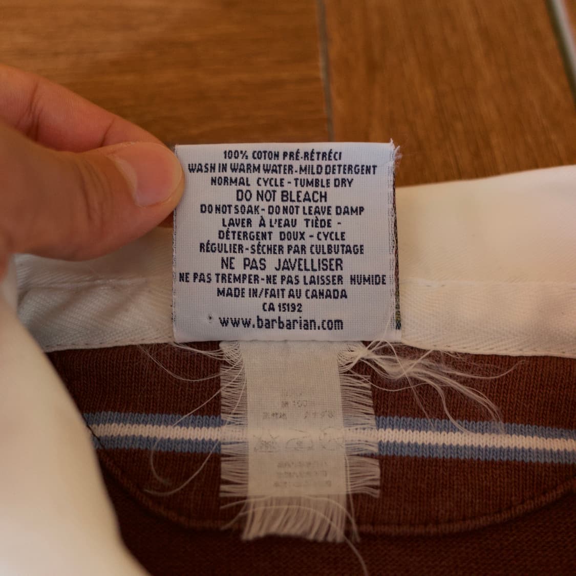 Barbarian cotton rugby shirts sweats 상품이미지9