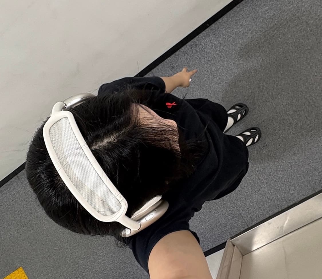 아미 스몰 하트 로고 티셔츠 블랙 L 상품이미지2