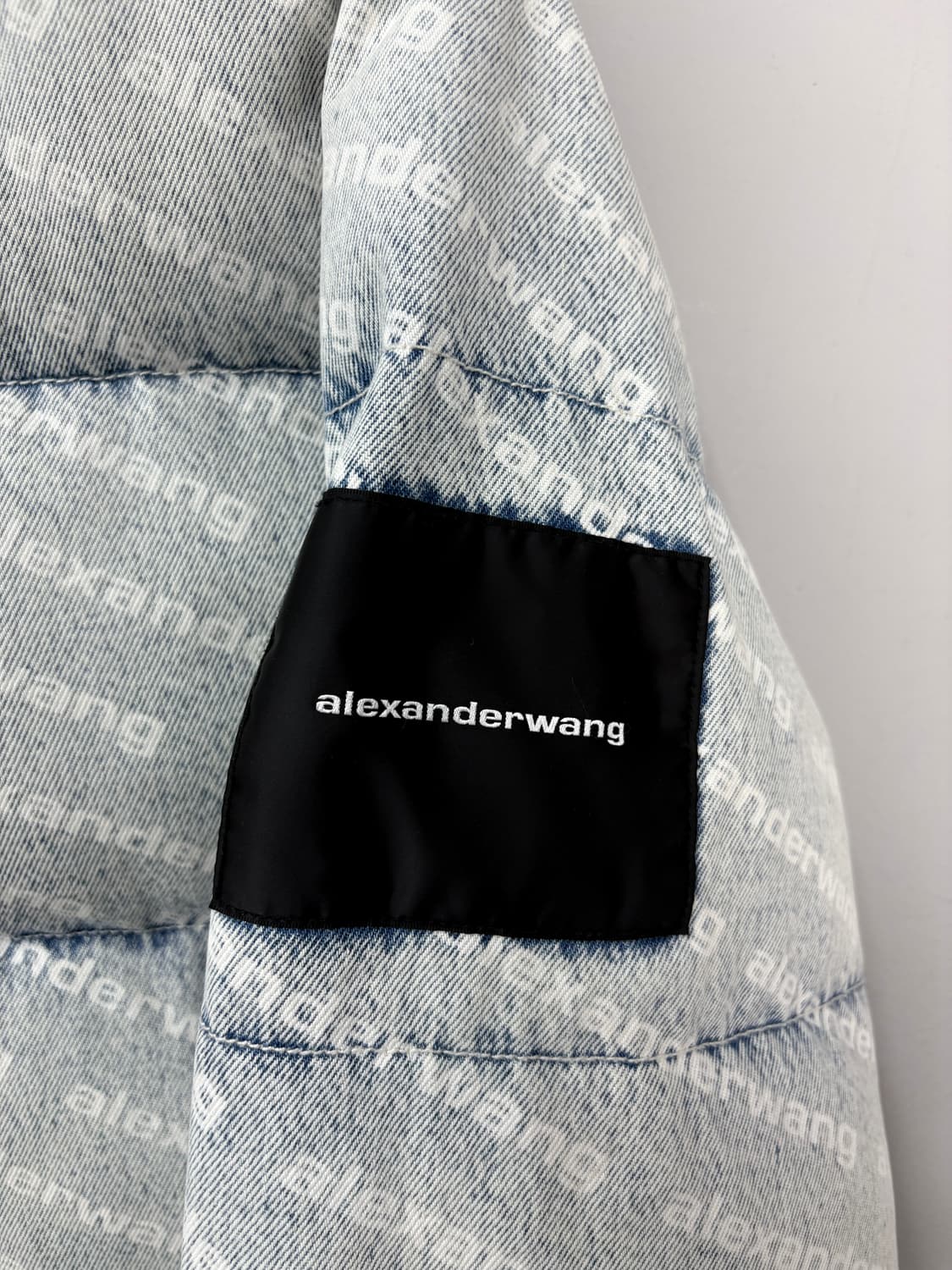 알렉산더왕 트롱프뢰유 데님 푸퍼 숏패딩 A3604 상품이미지3