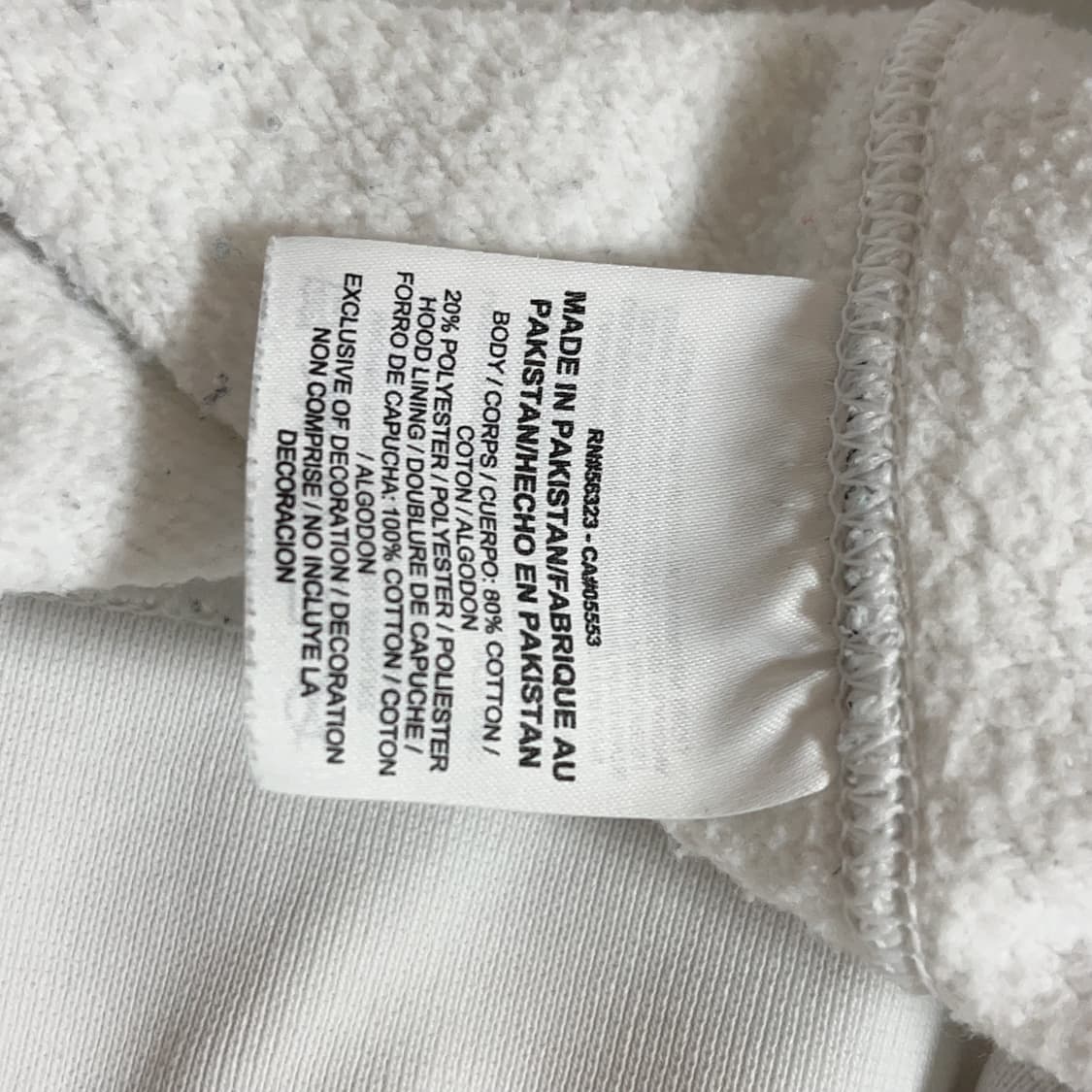 [정품] 나이키 화이트 푸츄라 후드티 [ XL ] 상품이미지5