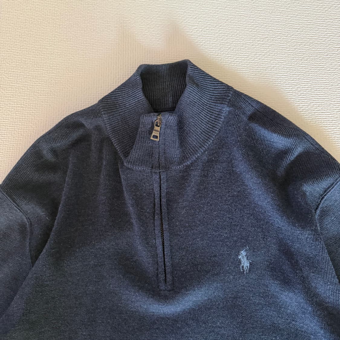 폴로 랄프로렌 메리노 울 반집업 니트 상품이미지2