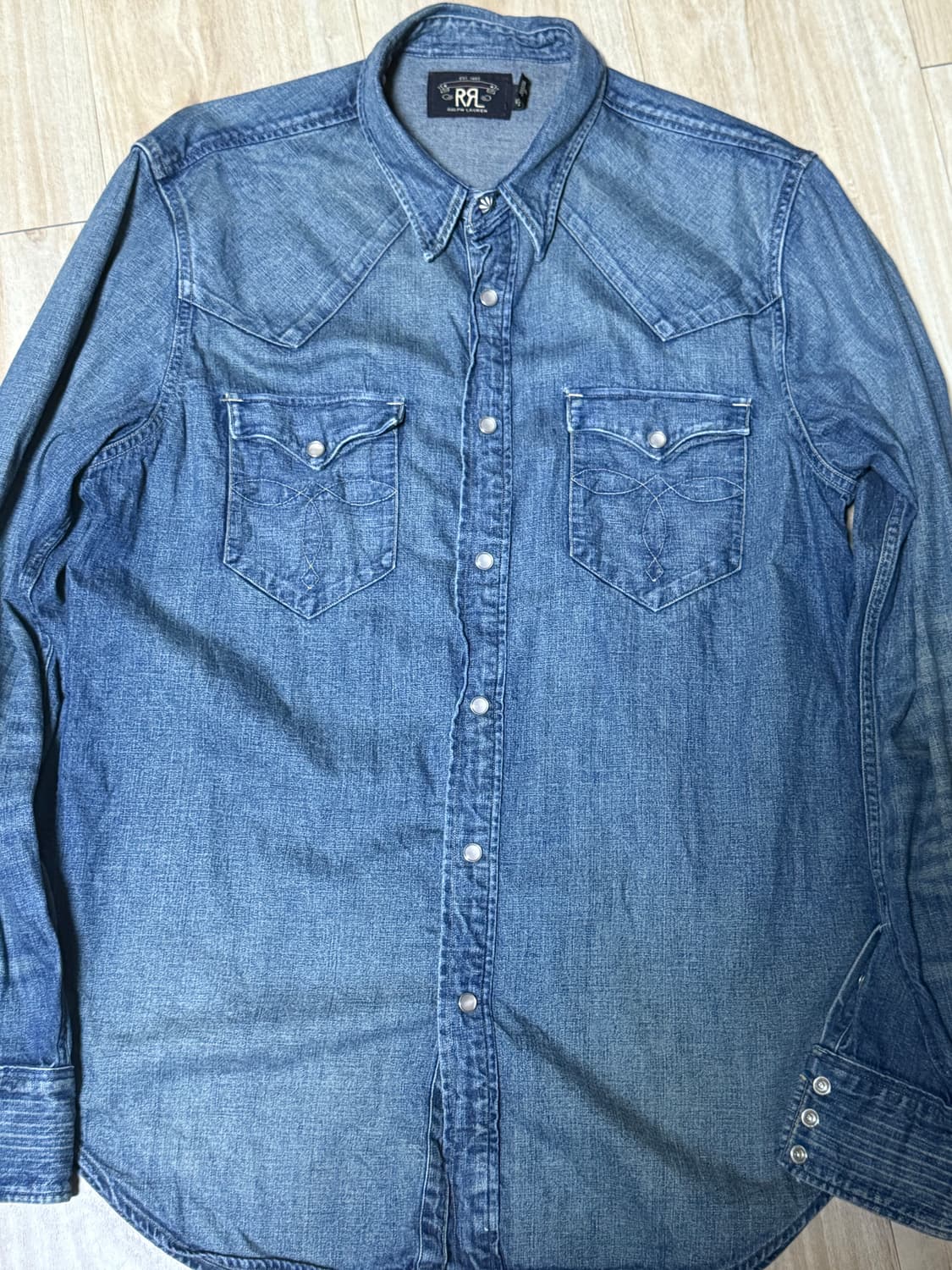 [L] rrl 웨스턴 셔츠 상품이미지1