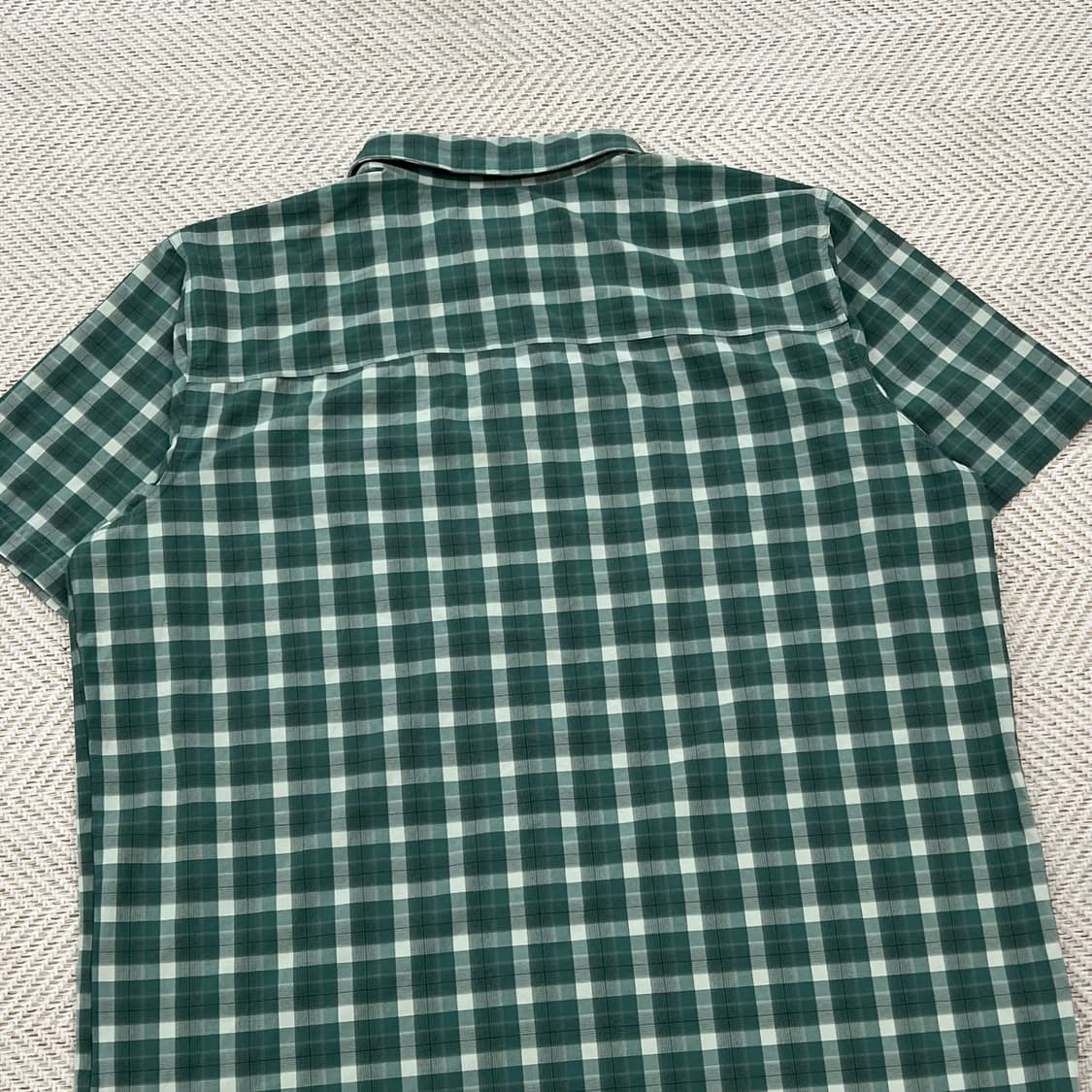 컬럼비아 체크 하프 셔츠 r3756  상품이미지5