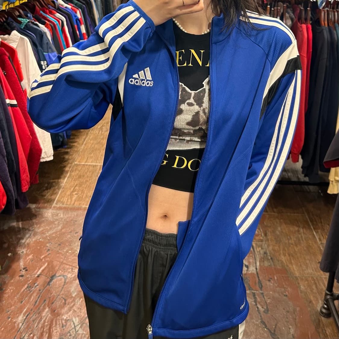 아디다스 져지 블루 파랑 상품이미지4