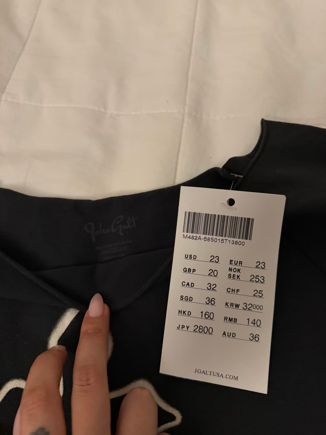 브랜디멜빌 크로스 탑 새상품 상품이미지3