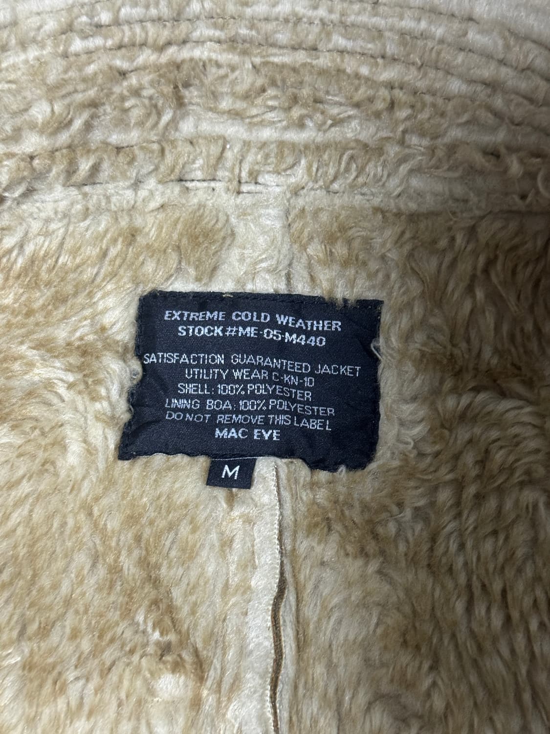 Mac eye 워싱 텍스처 스웨이드 무스탕 자켓 상품이미지6