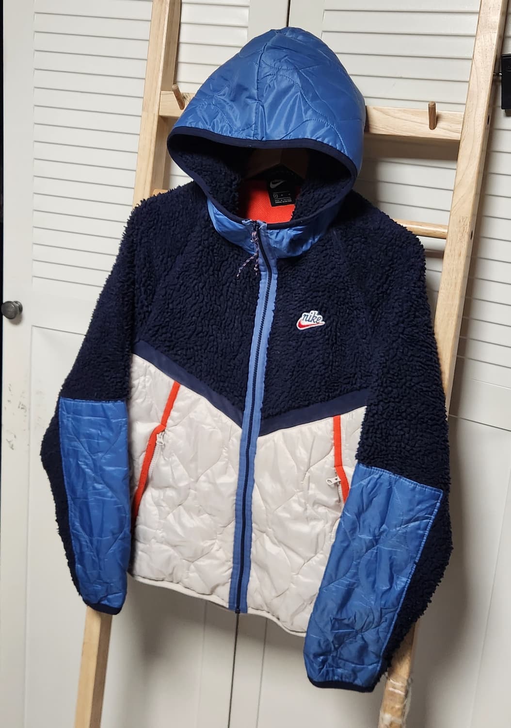 나이키 헤리티지 쉐르파 후리스 후드 자켓 상품이미지2