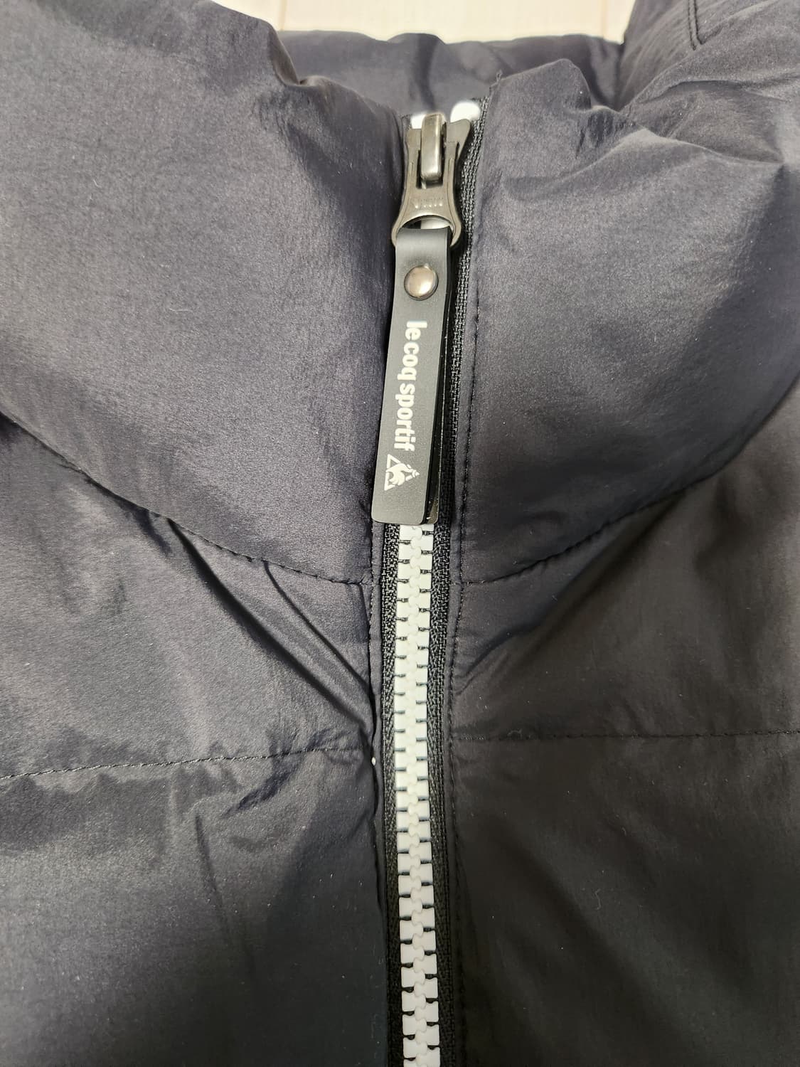 새상품급)르꼬끄 베이직 미니로고 다운 숏패딩 자켓 Q9423ADJO9 사 상품이미지8