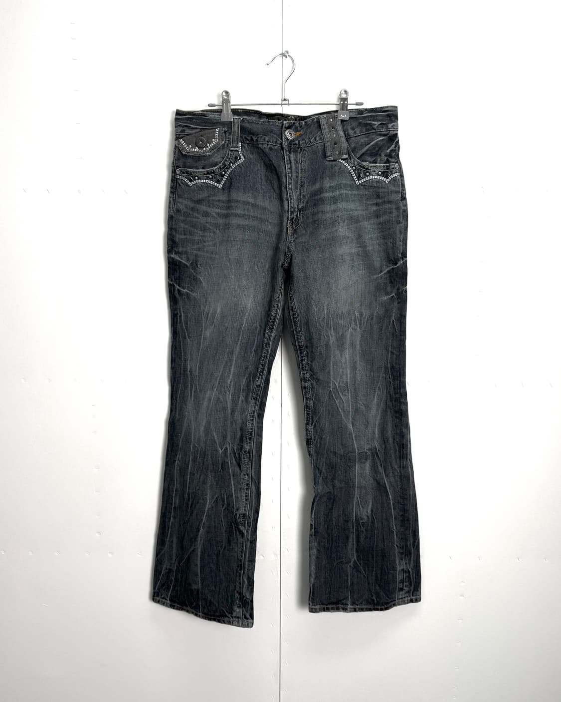 oririn 펑크 데님 팬츠 상품이미지1