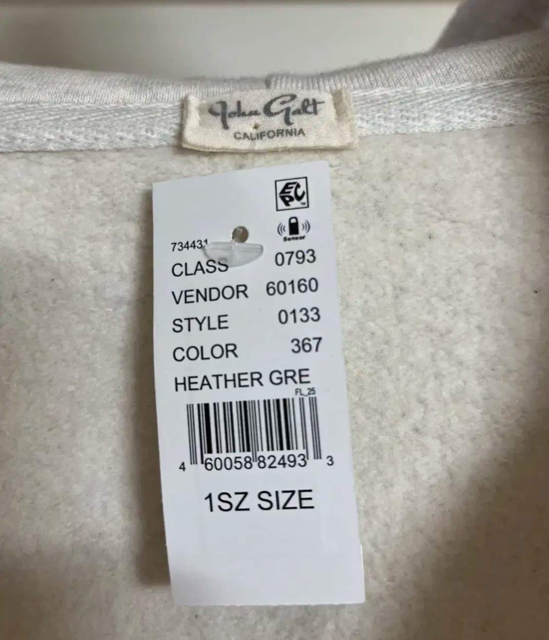 브랜디멜빌 크리스티 오버사이즈 후드집업 헤더 그레이 상품이미지3