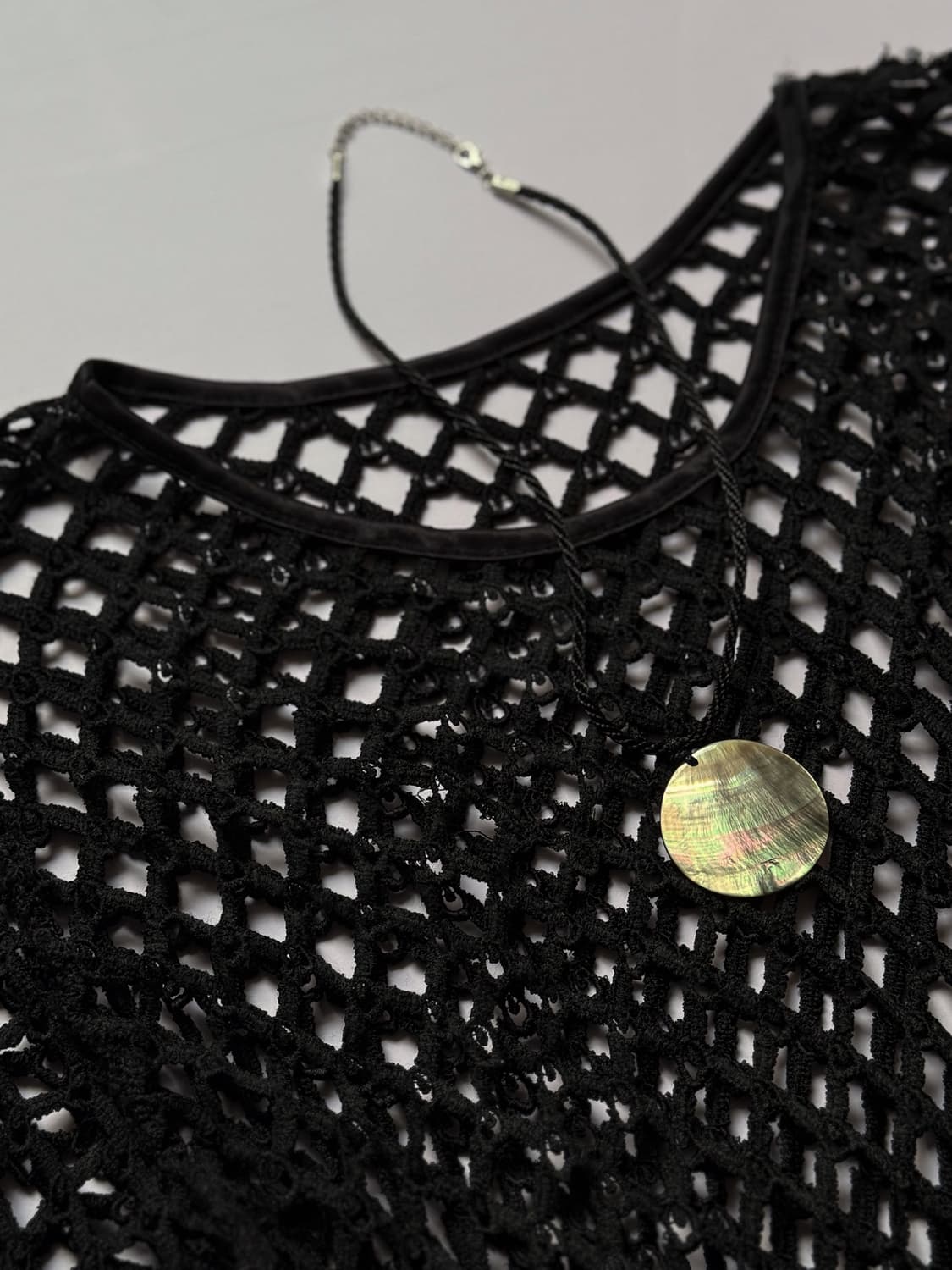 Fringed Crochet Knit 0268 상품이미지6