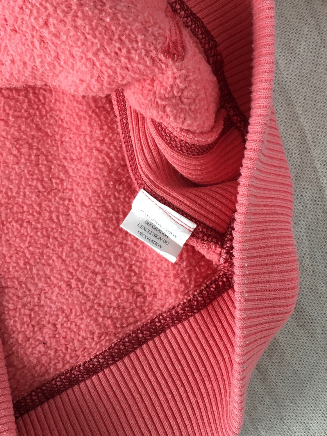 아베크롬비 로고 후드집업 상품이미지5