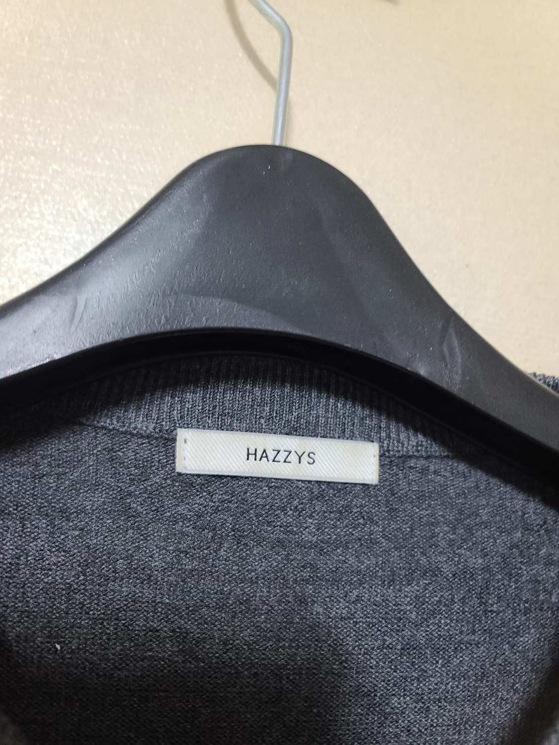 헤지스 울 솔리드 가디건 상품이미지5