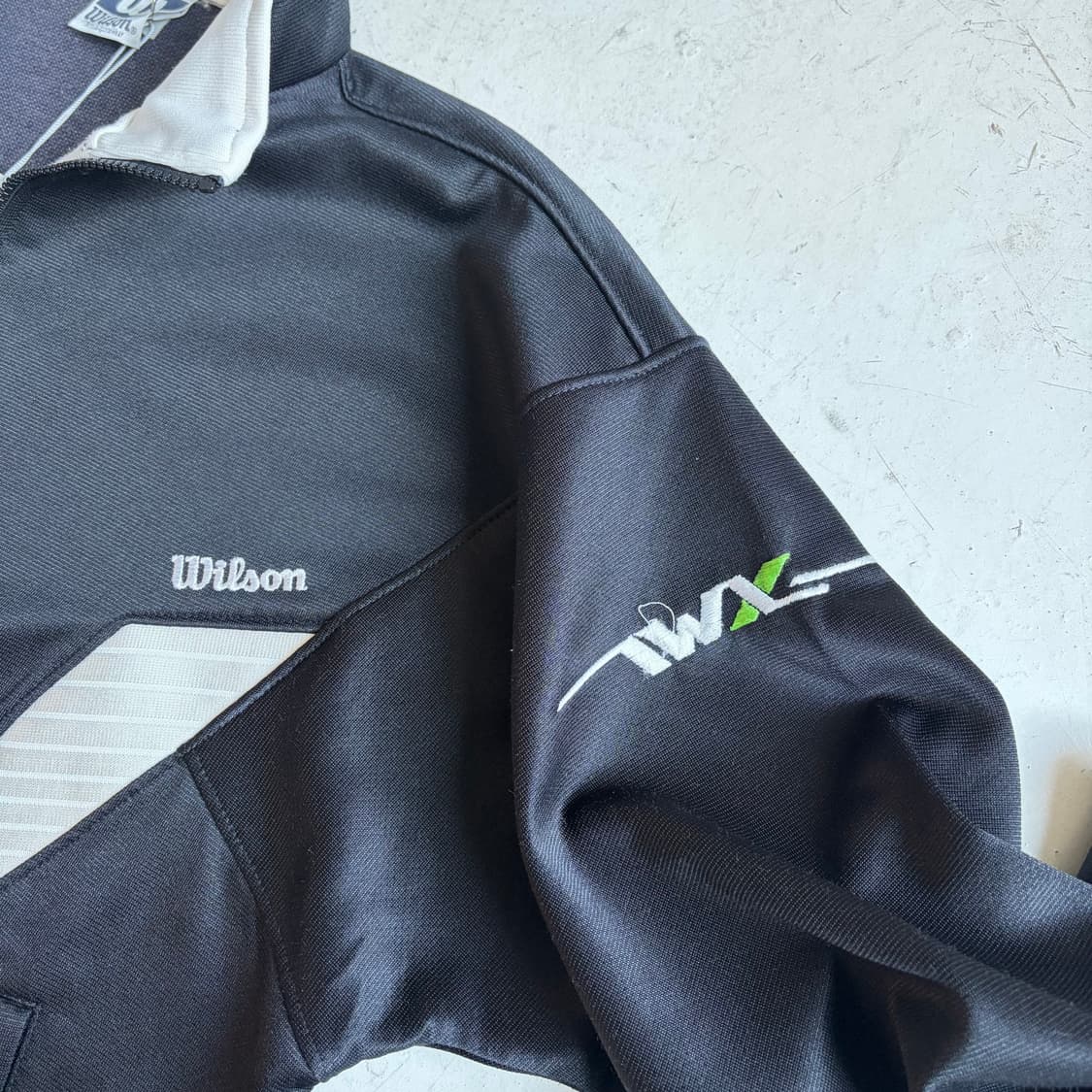 윌슨 빈티지 올드스쿨 트랙탑 져지 M 상품이미지5